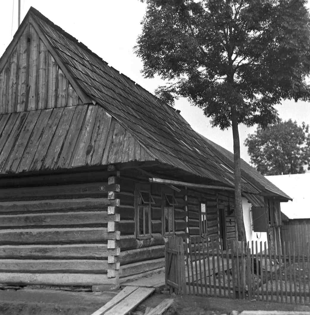 Ďalšia drevenica v Hladovke z roku 1960