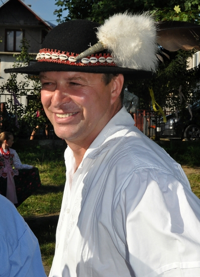 Robert Vavrek - vedúci Folklórneho súboru Skorušina v Liesku.