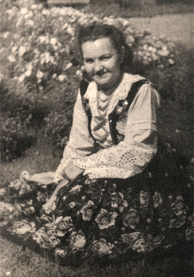 Emília Dudzíková - vedúca Folklórneho súboru Goral z Hladovky